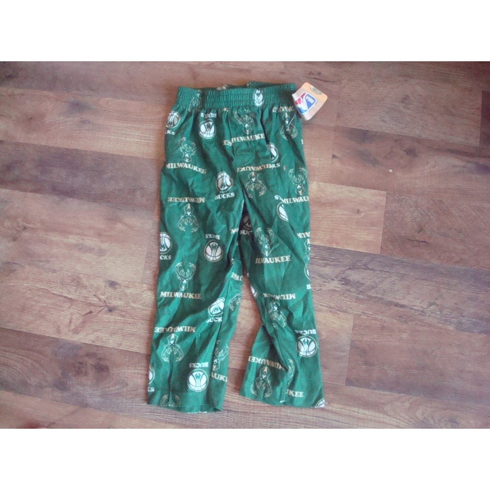 MILWAUKEE BUCKS 2T    PAJAMAS  Pajama Pant Boys‎ Sleep Bottoms